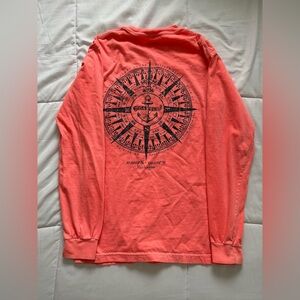 Comfort Colors Pink/Salmon long sleeve shirt Seattle Compass Small